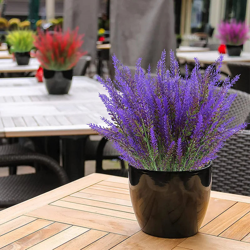 Artificial Lavender Farm Flowers