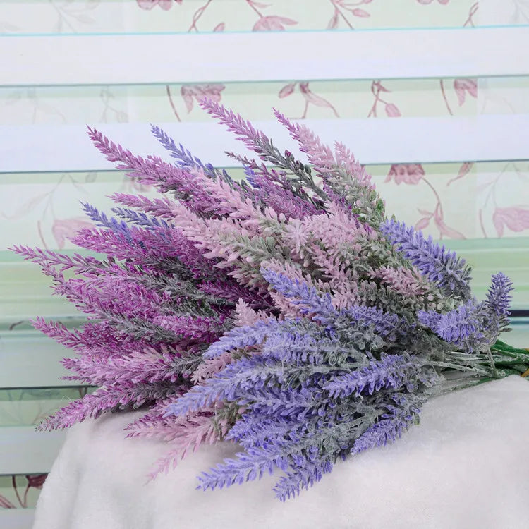 Artificial Lavender Farm Flowers