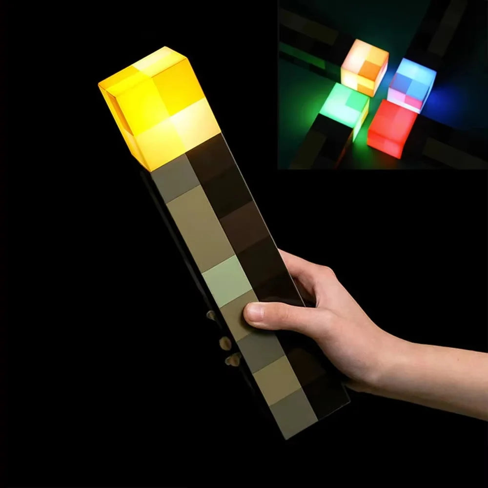 Brownstone Minecraft Lamp