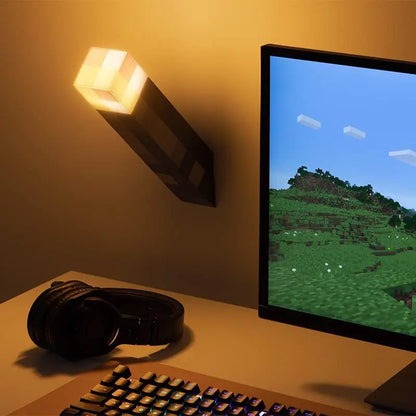 Brownstone Minecraft Lamp