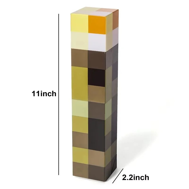 Brownstone Minecraft Lamp