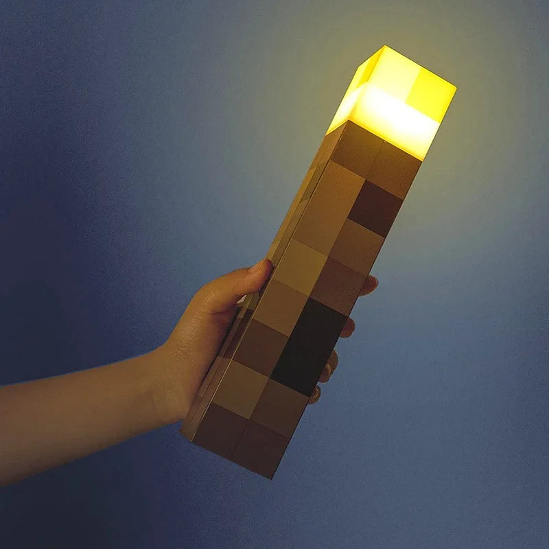 Brownstone Minecraft Lamp