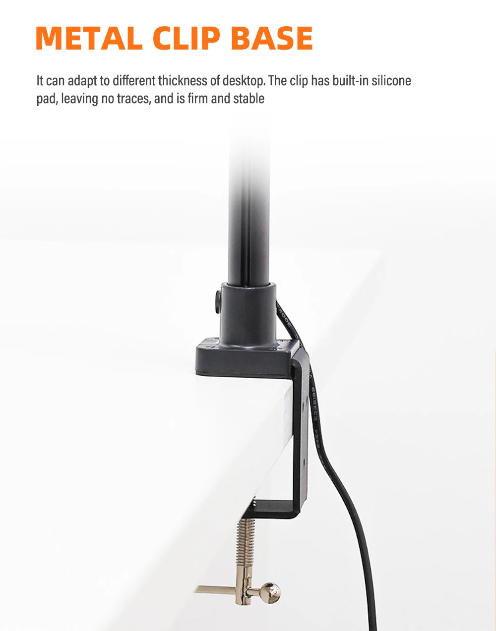 Dual Head LED Desk Lamp