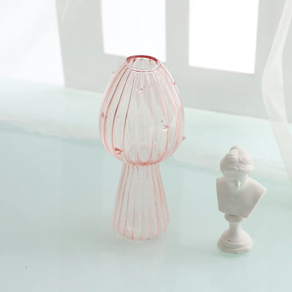 Mushroom Glass Vase