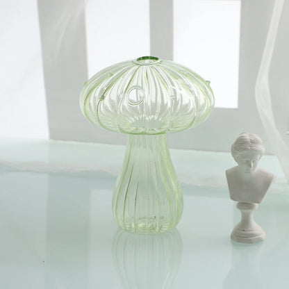 Mushroom Glass Vase