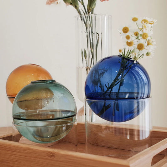 Round Flower Vase