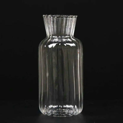 Striped Glass Vase